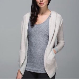 Lululemon cabin yogi reversible cardigan wrap